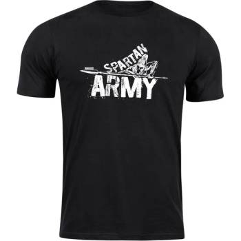 Image 1 of DRAGOWA Тениска с къс ръкав Spartan Army Nabis, черна, 160 г/м2 (8260)