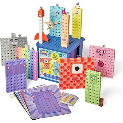 Numberblocks® MathLink® kocky - Heroes with Zeroes, aktivity set