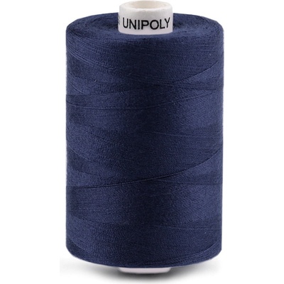 Polyesterové nitě Unipoly návin 1000 m Varianta: 549 modrá tmavá, Balení: 1 ks