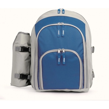 Be Nomad piknikový batoh SE970B, modro-šedý, 45×40×23 cm