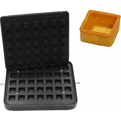 G.Gastro Forma pro tartletkovač TMPIC - Tvar: 35x Čtverec - 35x35 mm - D9783855