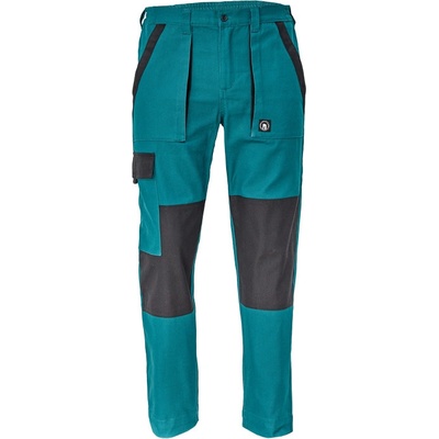 Cerva MAX NEO Pracovné nohavice do pasu zeleno čierne