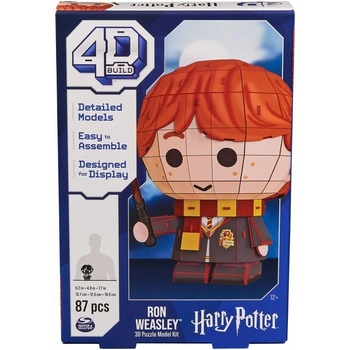 4D BUILD 3D Puzzle Harry Potter: Ron 87 ks