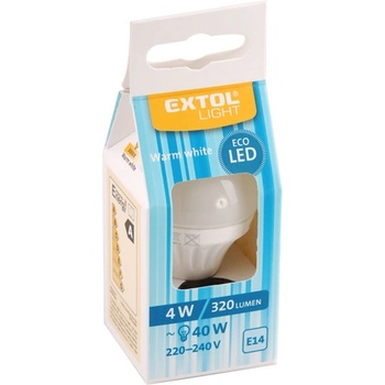Extol Light žárovka LED 4W závit E14 napětí 220-240V 43011