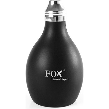 FOX Barber Expert Rubber Talc Blower čierny gumový aplikátor púdru