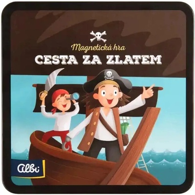 Albi Science Magnetické hry na cesty Cesta za zlatom