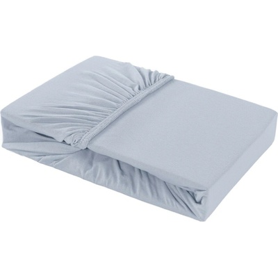 Klinmam Home bavlna napínací prostěradlo Elastan světle modré 90-100x200