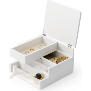 Umbra HK Limited Umbra Кутия за бижута и аксесоари malibu - цвят бял (umbra-1023443-660)