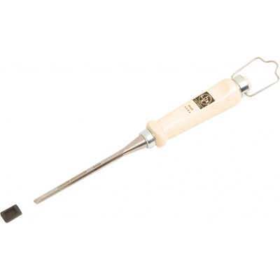 LUX-TOOLS Dláto 6 mm s drevenou rukoväťou Comfort