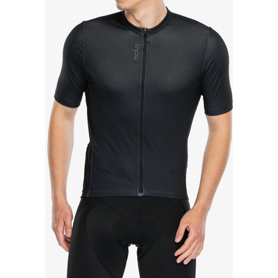 Odlo Essential T-Shirt S/U Collar S/S Full Zip black