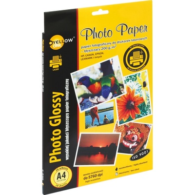 Fotopapír pro laser.tisk A4 200g 20ks lesklý 150-1378