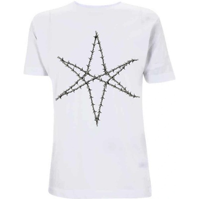 Bring Me The Horizon Barbed Wire (Back Print) White XL Риза (<![CDATA[BMTHTS88MW04]]>)