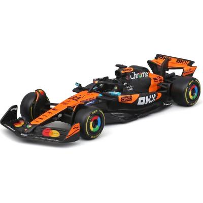 Bburago Метална количка Bburago - McLaren F1 MCL39, 1: 43, Oscar Piastri №81 (18-38248-P)