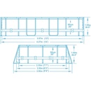 Bestway Steel Frame Pool 424 x 250 x 100 cm 56620