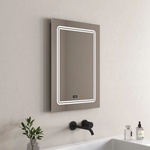 Inter Ceramic Огледало с осветление и антизапотяване Inter Ceramic, правоъгълно, 50x70 см (1791)