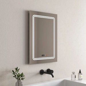 Inter Ceramic Огледало с осветление и антизапотяване Inter Ceramic, правоъгълно, 50x70 см (1791)