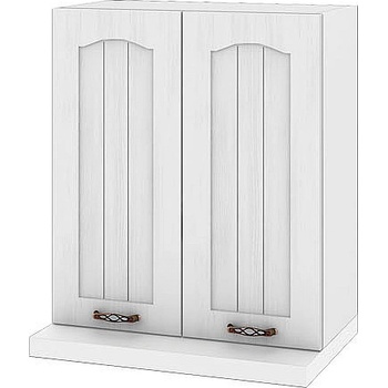 ИРИМ Горен кухненски шкаф за аспиратор Сити БФ-Бяло фладер-04-13 60 см