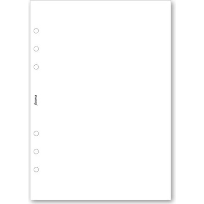 Filofax Poznámkový papier, čistý náplň A5 k diárom