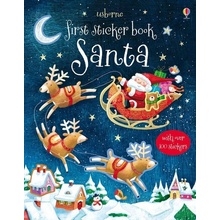 Usborne First Sticker Book Santa - Taplin, Sam