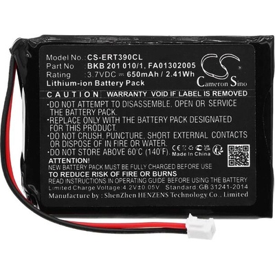 Батерия за телефон Avaya DECT 3720 3, 7V 650mAh LiIon CAMERON SINO (CS-ERT390CL)