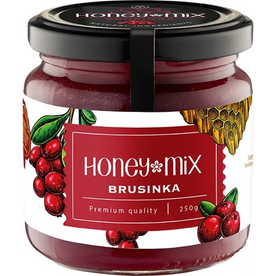 HoneyMix Med s brusinkou 250 g