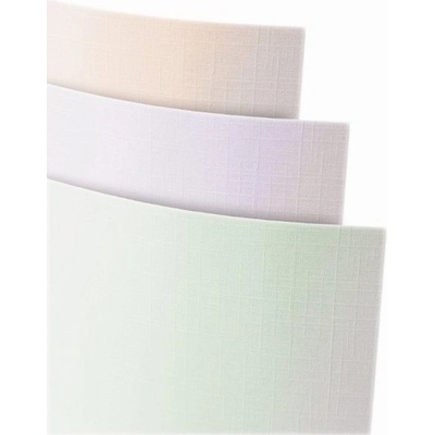 ozdobný papír Plátno Perleťově lila 230 g 20ks