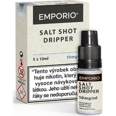 Imperia EMPORIO SALT SHOT DRIPPER PG30/VG70 10 mg 5x10 ml