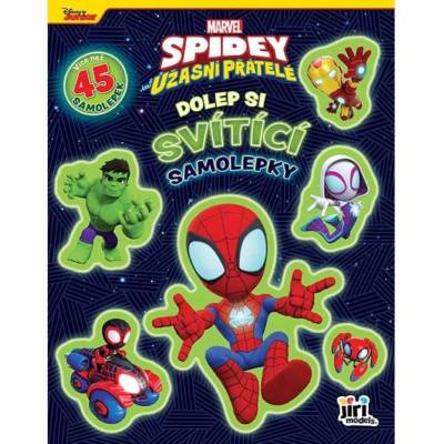 Jiří Models dolep si svítící samolepky Spidey
