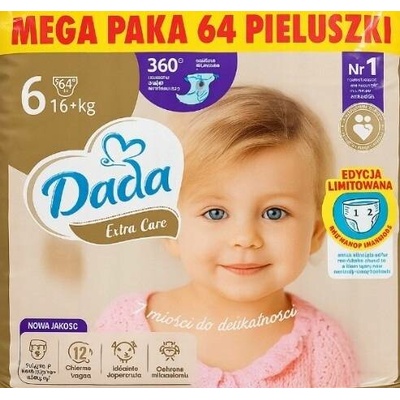 Dada Extra Care 6 extra large 16+ kg 64