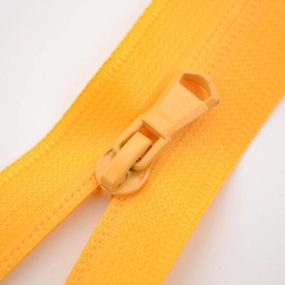 Takoy Zip Sarah voděodolný se dvěma jezdci 5 mm - mango 85 cm-NS-12063