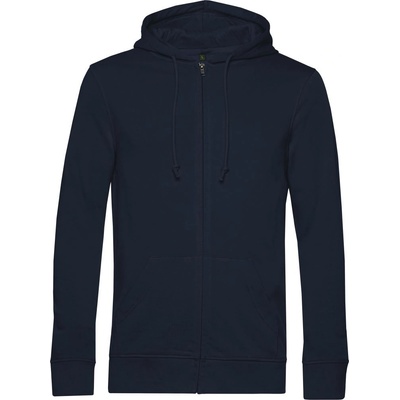 B&C Collection B&c inspire zipped hood / Мъжки суичър с качулка - тъмносин xs (01u35b00300)