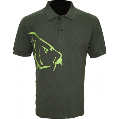 Zfish Tričko Carp Polo T-Shirt Olive Green