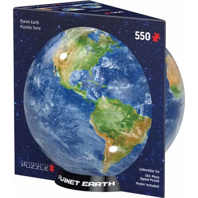 EUROGRAPHICS - Puzzle Planet Earth TIN - 550 piese