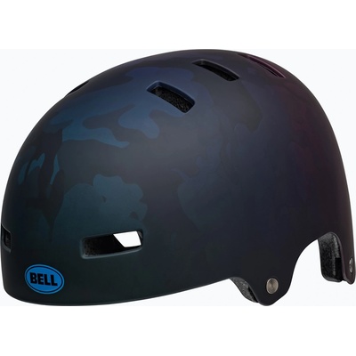 Bell Детска каска Bell Span matte black blue/camo