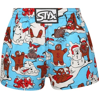 Styx art detské trenky klasická guma Vianoce zábava J1958