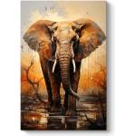 TopMebel " Elephant Story" TopMebel картина на платно дигитален печат 60x90x3cm