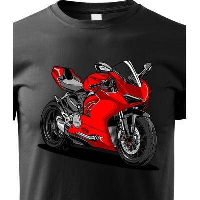 Dětské tričko Ducati Panigale V2 ČernáCanvas Dětské tričko Bezvatriko.cz 1873