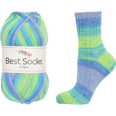 Vlna-Hep Best Socks (4fach) 7410