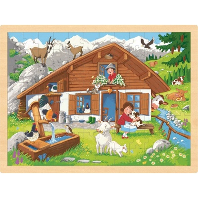 Goki na desce Velké A3 Na horské pastvině 96 dílků