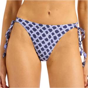 Seafolly Дамско бикини долнище Seafolly Marseille Loop Tie Side Rio Pant Bikini bottom - Blue Indigo - размер 40 (EU) (150-6633-0115)