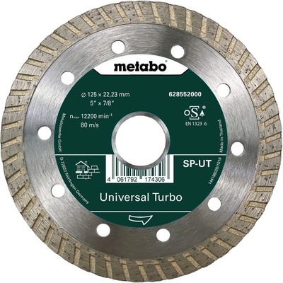 Metabo Universal Turbo Diamantový řezný kotouč 125x22,23 mm 628552000