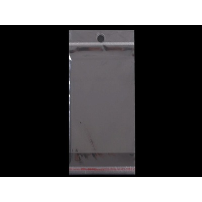 Prima-obchod PP sáček s lepicí klopou 7x10 cm transparent 100 ks