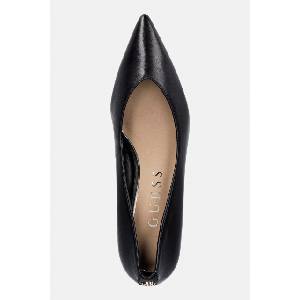 Guess обувки с ток от кожа CASEN (FLTCSE.LEA08.BLACK)