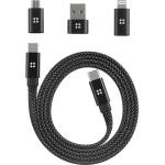 Edizard Магнитен Type - C кабел 240W - 1 м - Черен KP36774