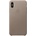 Apple iPhone Leather Case - оригинален кожен кейс (естествена кожа) за iPhone XS (светлокафяв)