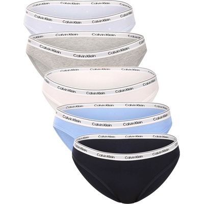 Calvin Klein 5PACK dámske nohavičky viacfarebné (QD5208E 3KV)