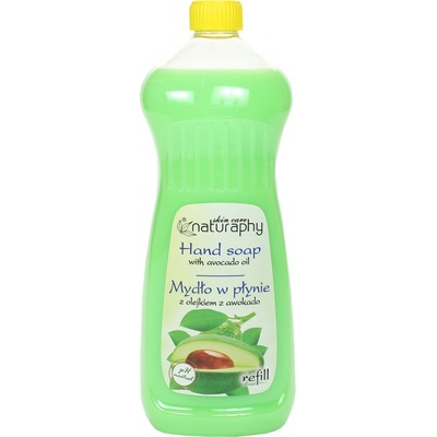 Naturaphy tekuté mydlo s avokádovým olejom náhradná náplň 1000 ml