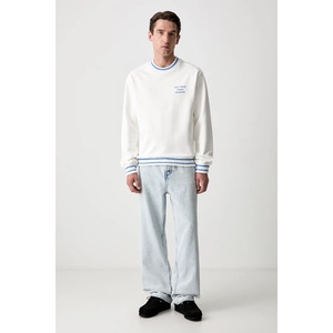 Drôle de Monsieur суичър мъжки от памук Sport Slogan (L.SW140.CO127)