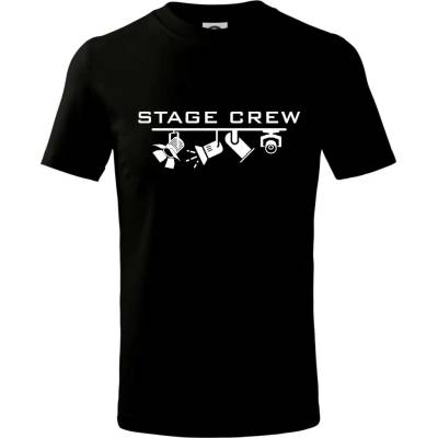Osvetľovač stage crew tričko Čierna