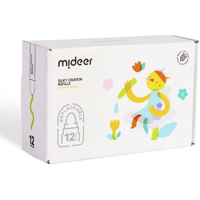 Mideer náhradní náplně do hedvábných voskovek 12 ks